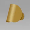 APPLIQUE DA PARETE ORO IN METALLO LAMPADA ATTACCO G9 DESIGN MODERNO IP20 32743