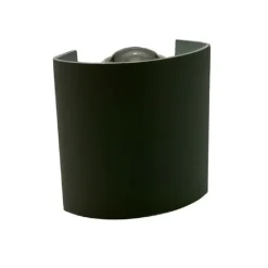 APPLIQUE DA PARETE OVALE LED COB ESTERNO 3W DOPPIA EMISSIONE LAMPADA IP65 ES48