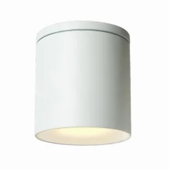 APPLIQUE DA SOFFITTO A CILINDRO ESTERNO MODERNO LAMPADA PLAFONIERA GU10 IP54 H94