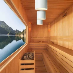 APPLIQUE DA SOFFITTO A CILINDRO ESTERNO MODERNO LAMPADA PLAFONIERA GU10 IP54 H94