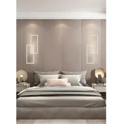 APPLIQUE DOPPIO RETTANGOLO 32 W DA PARETE ABAT JOUR 3 TEMPERATURE LUCE AQ25-B3C