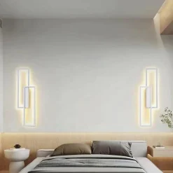 APPLIQUE DOPPIO RETTANGOLO 32 W DA PARETE ABAT JOUR 3 TEMPERATURE LUCE AQ25-B3C