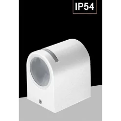 APPLIQUE ESTERNO PARETE FACCIATE GIARDINO LAMPADA MURO ATTACCO GU10 IP54 GN-WL061