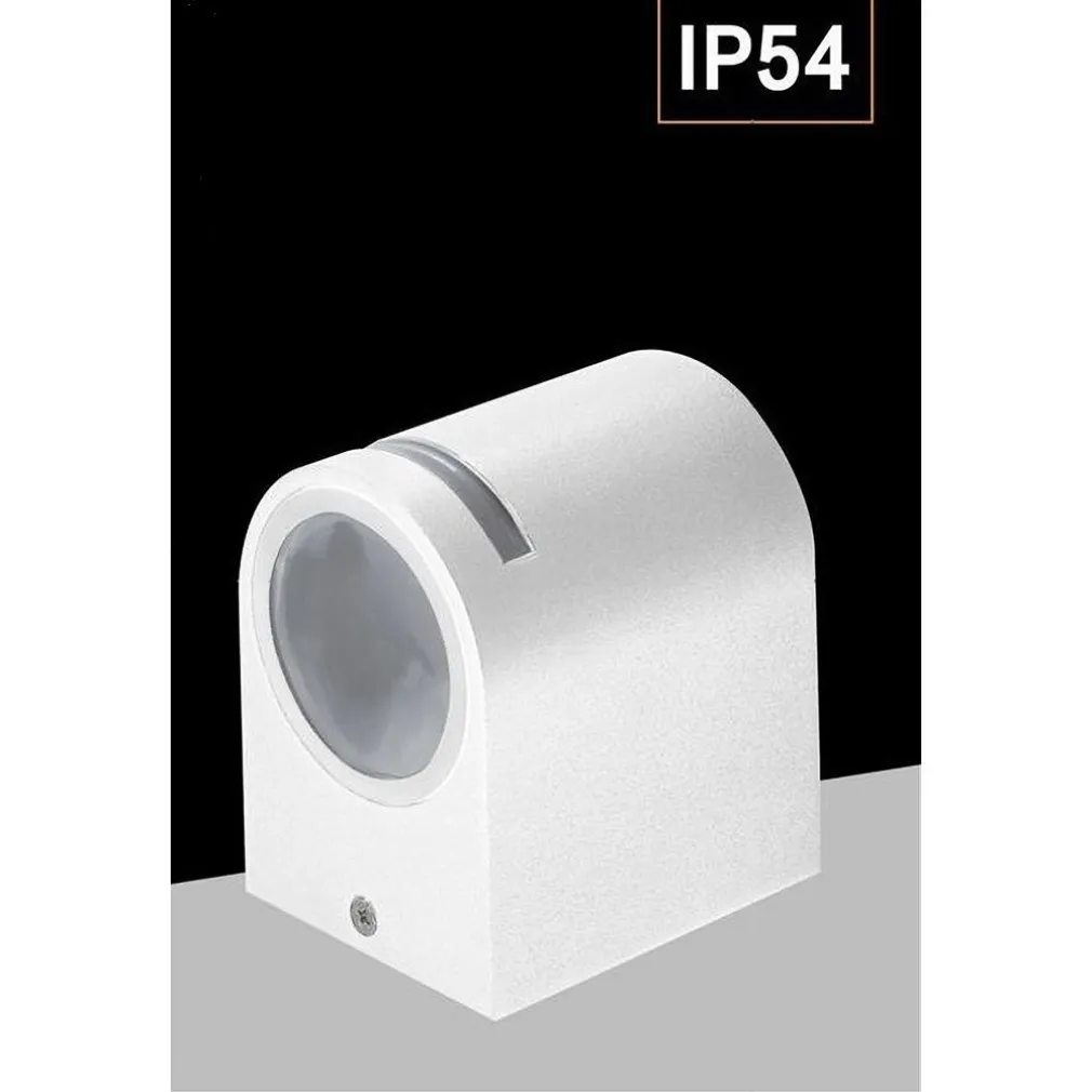 APPLIQUE ESTERNO PARETE FACCIATE GIARDINO LAMPADA MURO ATTACCO GU10 IP54 GN-WL061