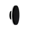APPLIQUE ESTERNO 12W NERA TONDA SLIM IP65 ALLUMINIO LUCE NATURALE 4000K XC-9286