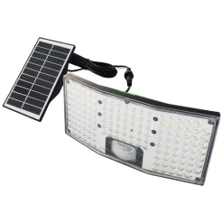 APPLIQUE FARETTO SOLARE DA ESTERNO CON PANNELLO SENSORE LUCE FREDDA IP65 SW2881-F