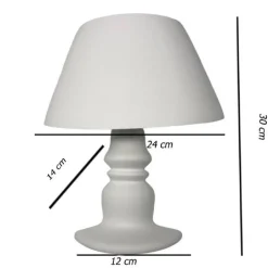 APPLIQUE IN GESSO A FORMA LUME A PARETE VERNICIABILE LUMETTO ATTACCO E14 GS-E84