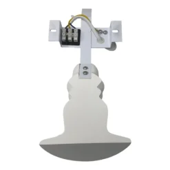 APPLIQUE IN GESSO A FORMA LUME A PARETE VERNICIABILE LUMETTO ATTACCO E14 GS-E84