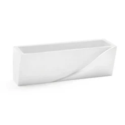 APPLIQUE IN GESSO RETTANGOLARE INTAGLIO DOPPIA LUCE LED ATTACCO G9 PARETE GS-E78