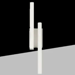 APPLIQUE LAMPADA DA PARETE A LED 10W 800LM CCT IP20 DESIGN ONDA MODERNO BIANCO E26-3C