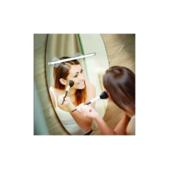 APPLIQUE LAMPADA DA PARETE SPECCHIO A LED CON VENTOSE PER MAKE UP USB 6500K