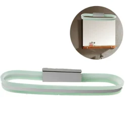 APPLIQUE LAMPADA MODERNO DA PARETE MURO SPECCHIO 10W BAGNO 50 LED 2835 SMD LUCE