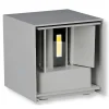 APPLIQUE LAMPADA MURO DOPPIO LED COB 12W FASCIO REGOLABILE CAMBIA COLORE CCT 3IN1 ES46-3C
