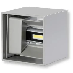 APPLIQUE LAMPADA MURO DOPPIO LED COB 12W FASCIO REGOLABILE CAMBIA COLORE CCT 3IN1 ES46-3C