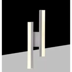 APPLIQUE LED BIANCO LAMPADA PARETE MODERNO 10W CCT 3 TONALITÀ LUCE 3000-4000-6500K E87-B3C