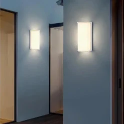 APPLIQUE LED DA ESTERNO FACCIATE GIARDINO MODERNO LAMPADA DA MURO 10W IP65 643-B