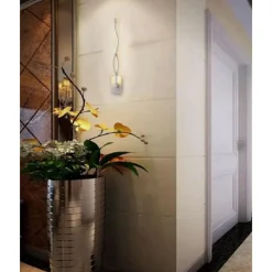 APPLIQUE LED DA PARETE 9WATT LUCE FREDDA 6500K CALDA 3000K NATURALE 4000K E16