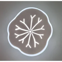 APPLIQUE LED DECORATIVA EFFETTO VENATURE FOGLIA MURO LAMPADA 14W MODERNA AQ10-3C