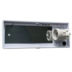 APPLIQUE LED ESTERNO LAMPADA E27 LUCE MODERNA PARETE MURO GIARDINO CORTILE S101-A