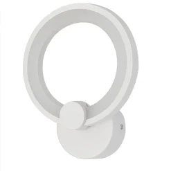 APPLIQUE LED FORMA DI CERCHIO 9W MODERNA TECNOLOGIA CCT LUCE FREDDA CALDA NATURALE E27-3C