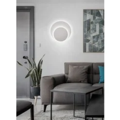 APPLIQUE LED PARETE ECLIPSE 18 W LUCE FREDDA 6500K NATURALE 4000K CALDA 3000K E60