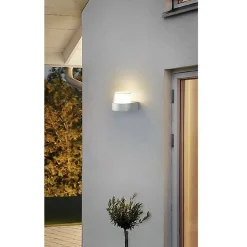 APPLIQUE MODERNA A LED GRIGIO ESTERNO DA PARETE 7 W LUCE 6500K 3000K 4000K ES57