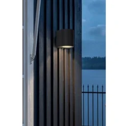 APPLIQUE MODERNO A PARETE PER ESTERNO LAMPADA GIARDINO FARETTO GU10 IP65 ES53