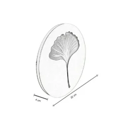 APPLIQUE MODERNO LED 9 W PARETE DECORATIVA CON FIORE 3 TEMPERATURE LUCE AQ29-B3C