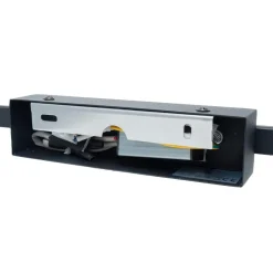 APPLIQUE MODERNO NERO LAMPADA PARETE LED 9W 4000K LUCE SPECCHIO BAGNO VETRO SATINATO