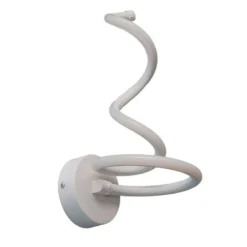APPLIQUE MODERNO SPIRALE LED 12 W DA PARETE ABAT JOUR 3 COLORAZIONE LUCE E24-3C