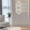 APPLIQUE MODERNO TRIPLO ROMBI A LED 14W DA PARETE 3 COLORAZIONI DI LUCE AQ31-B3C
