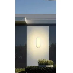 APPLIQUE MURO LED 18W PLAFONIERA GIARDINO TARTARUGA IP65 6500K 3000K 4000K ES51