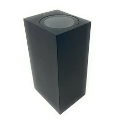 APPLIQUE PARETE DOPPIA EMISSIONE ATTACCO GU10 LAMPADA MODERNA ES55 UP & DOWN IP65