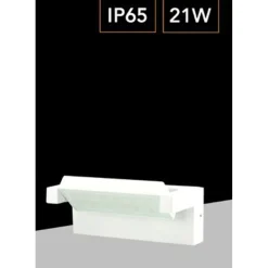 APPLIQUE PARETE INCLINABILE ESTERNO 21W TECNOLOGIA CCT 3 TONALITÀ DI LUCE IP65 472-3C