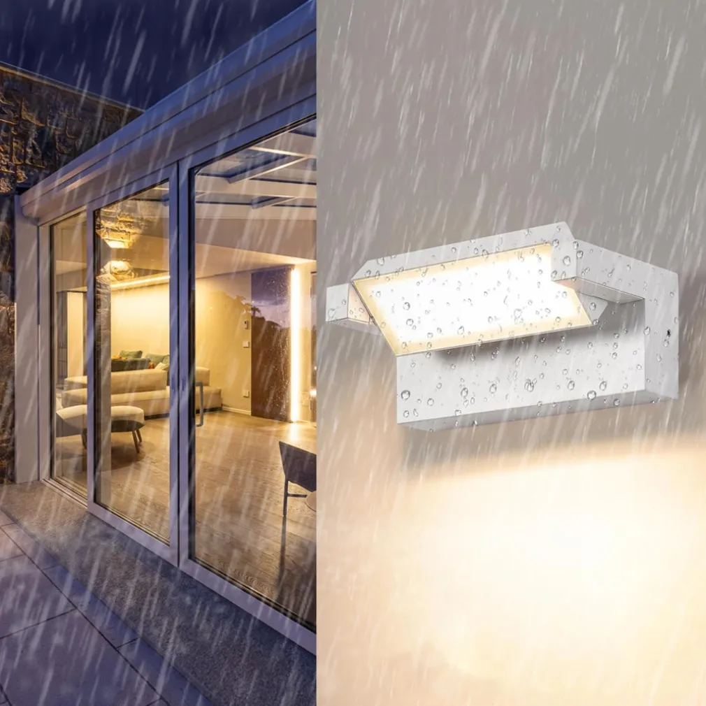 APPLIQUE PARETE INCLINABILE ESTERNO 21W TECNOLOGIA CCT 3 TONALITÀ DI LUCE IP65 472-3C