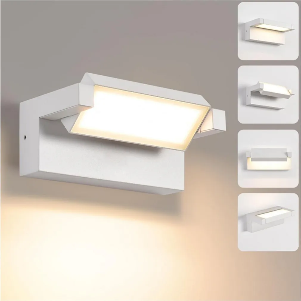 APPLIQUE PARETE INCLINABILE ESTERNO 21W TECNOLOGIA CCT 3 TONALITÀ DI LUCE IP65 472-3C