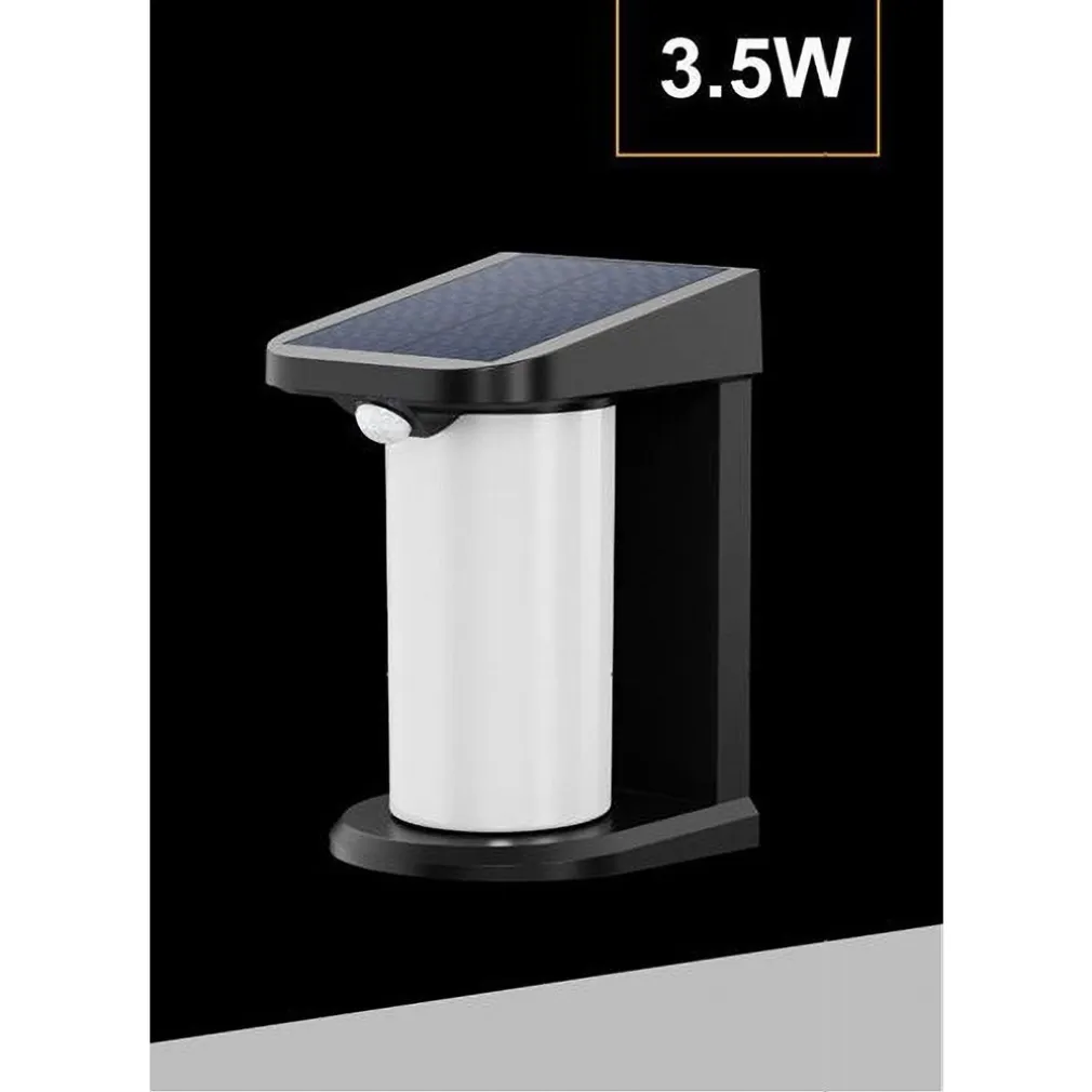 APPLIQUE PARETE LED LUCE 3000K 6500K PANNELLO SOLARE SENSORE MOVIMENTO YH0619-PIR