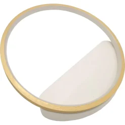 APPLIQUE PARETE LED 14W CERCHIO ORO LAMPADA TONDA DESIGN MODERNO LUCE 6500K 71262
