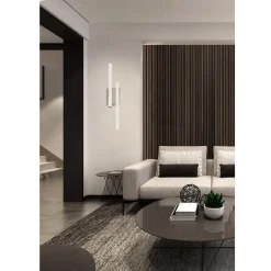 APPLIQUE PARETE ONDA 10W PLAFONIERA MODERNO BIANCO LUCE FREDDA NATURALE CALDA E26