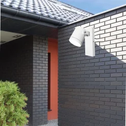 APPLIQUE PARETE ORIENTABILE PER ESTERNO ATTACCO GU10 LAMPADA DA MURO IP44 539WA-B172