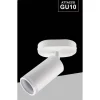 APPLIQUE PLAFONIERA ORIENTABILE DA SOFFITTO PARETE 1 DIFFUSORE LAMPADA GU10 TS-1