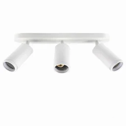APPLIQUE PLAFONIERA ORIENTABILE DA SOFFITTO PARETE 3 DIFFUSORI LAMPADA GU10 TS-3