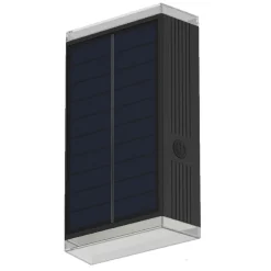 APPLIQUE SOLARE 2 WATT DOPPIA EMISSIONE DI LUCE TECNOLOGIA CCT SWITCH IP54 YH0630-3C