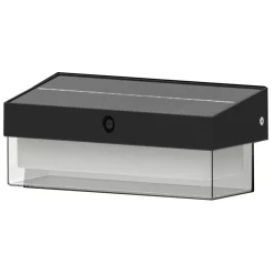 APPLIQUE SOLARE CON SENSORE MOVIMENTO 3 MODALITÀ LUCE 6000K IP54 DA ESTERNO ZQ-BD-006GY
