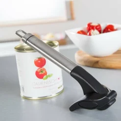 APRISCATOLE MANUALE APRI TAGLIA SCATOLA LATTINE COPERCHI CON LAMA ACCIAIO