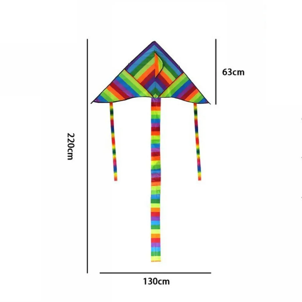 AQUILONE ARCOBALENO CODA LUNGA GIOCO ESTERNO SPIAGGIA SUPER FACILE DA PILOTARE