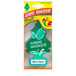 ARBRE MAGIQUE MONO DEODORANTE PROFUMATORE AUTO PROFUMAZIONE FRAGRANZA MELA VERDE