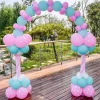 ARCO PALLONCINI AZZURRO E ROSA PER FESTA PARTY BABY SHOWER RIVELAZIONE SESSO
