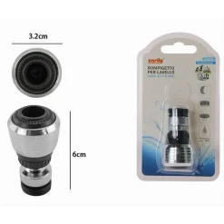 AREATORE ROMPIGETTO PER RUBINETTO LAVELLO CUCINA BIGETTO UNIVERSALE 3.2X6CM 69268