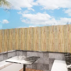 ARELLA CANNICCIO RECINTO CANNETTE BAMBÙ SPACCATO 3X1.5MT GIARDINO TERRAZZA OMBRA 017850